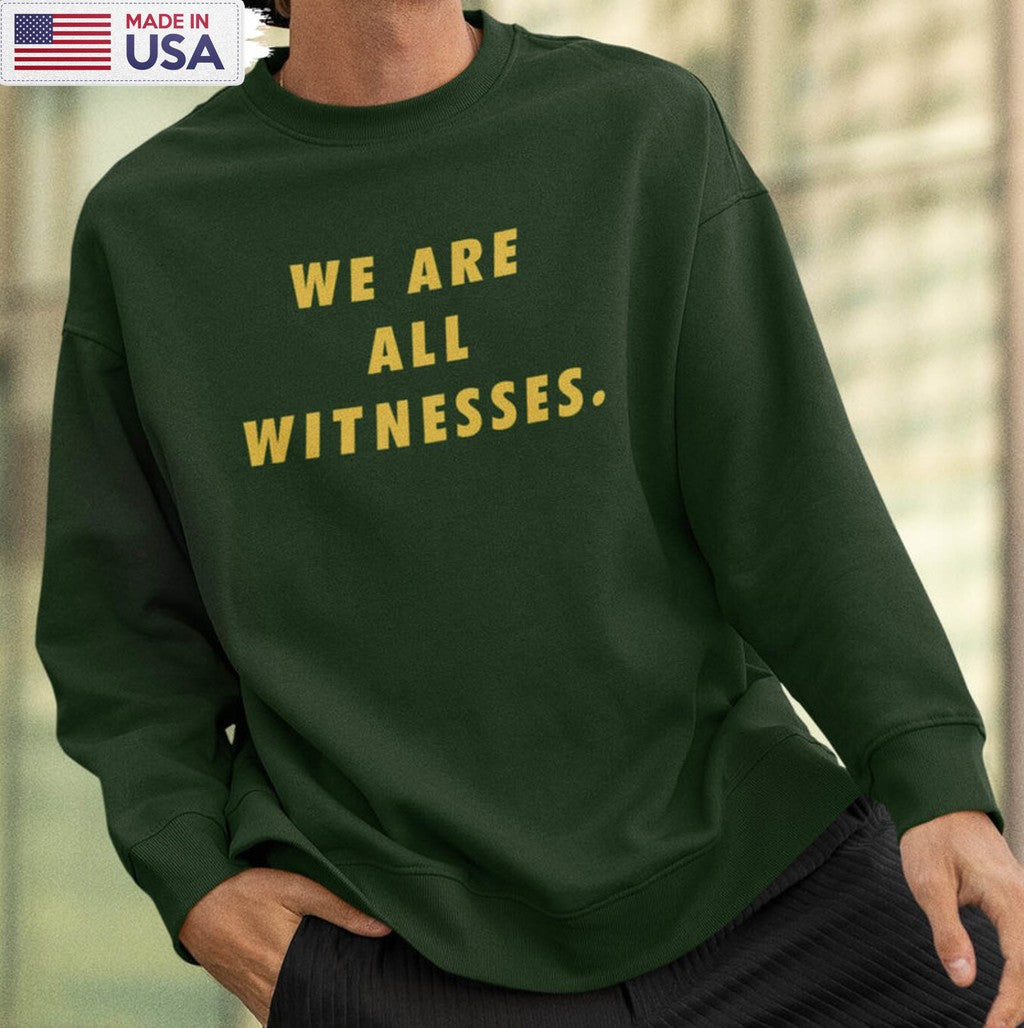 5 We Are All Witnesses Vintage Shirt, Basketball Lovers Unisex T-shirt Short Sleeve