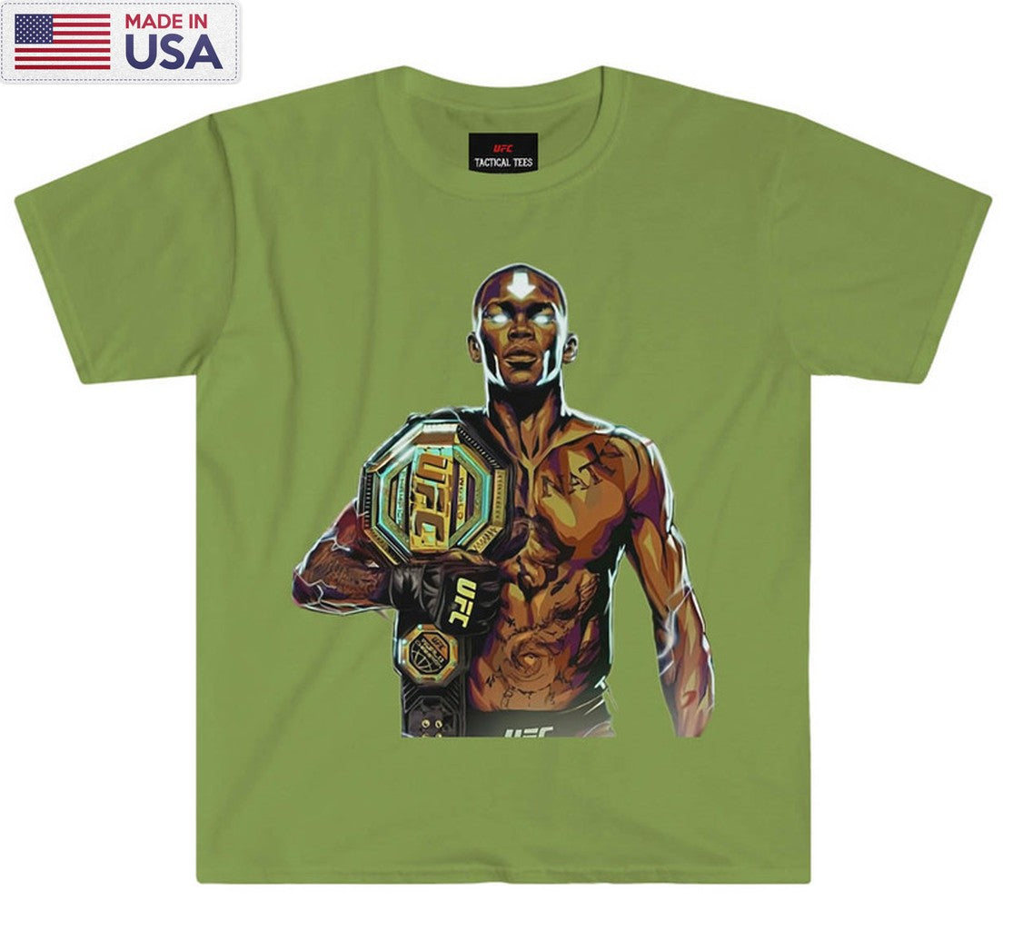 The Last Stylebender Israel Shirt, Adesanya Avatar Fusion Unisex T-shirt Crewneck