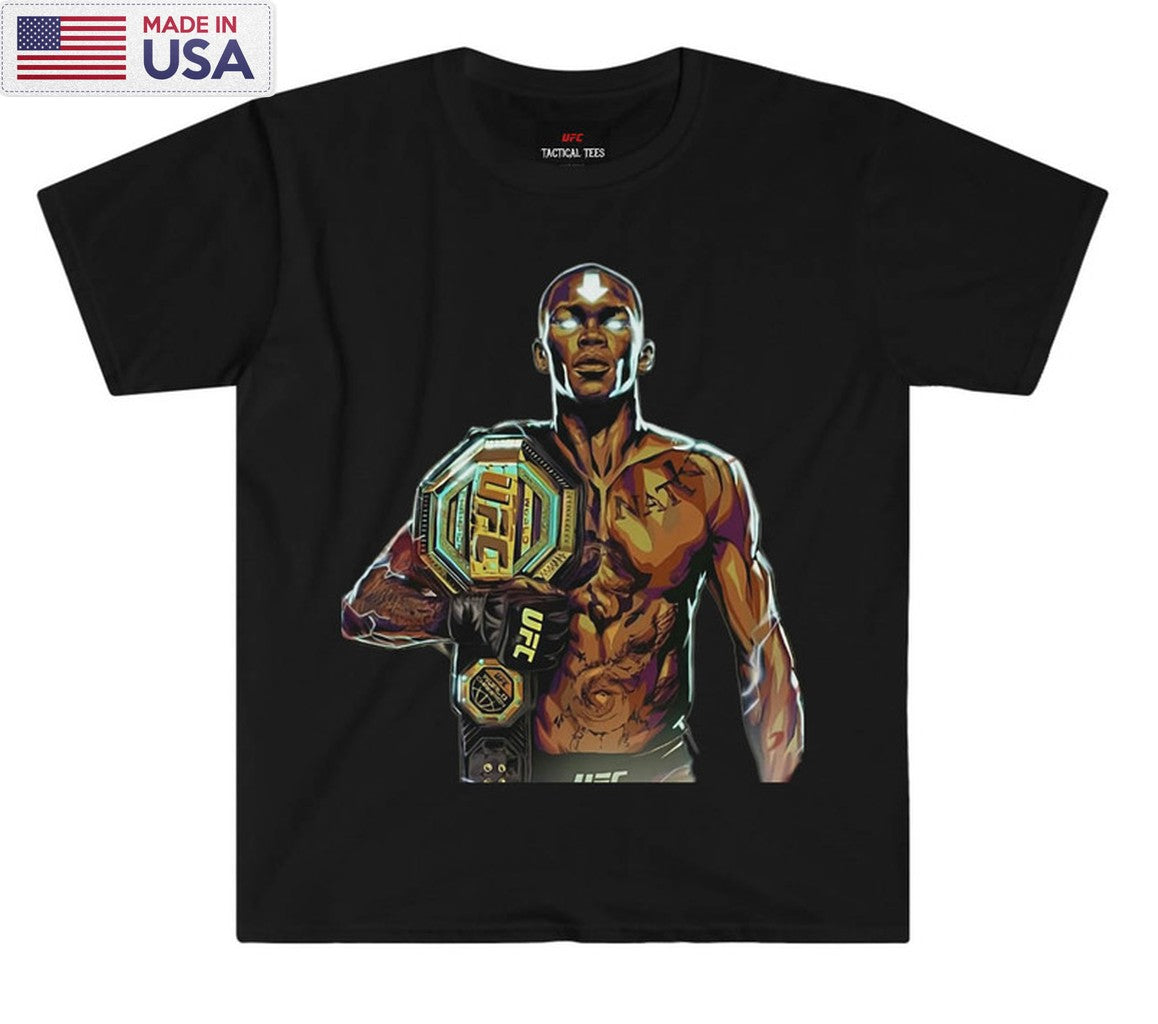 The Last Stylebender Israel Shirt, Adesanya Avatar Fusion Unisex T-shirt Crewneck