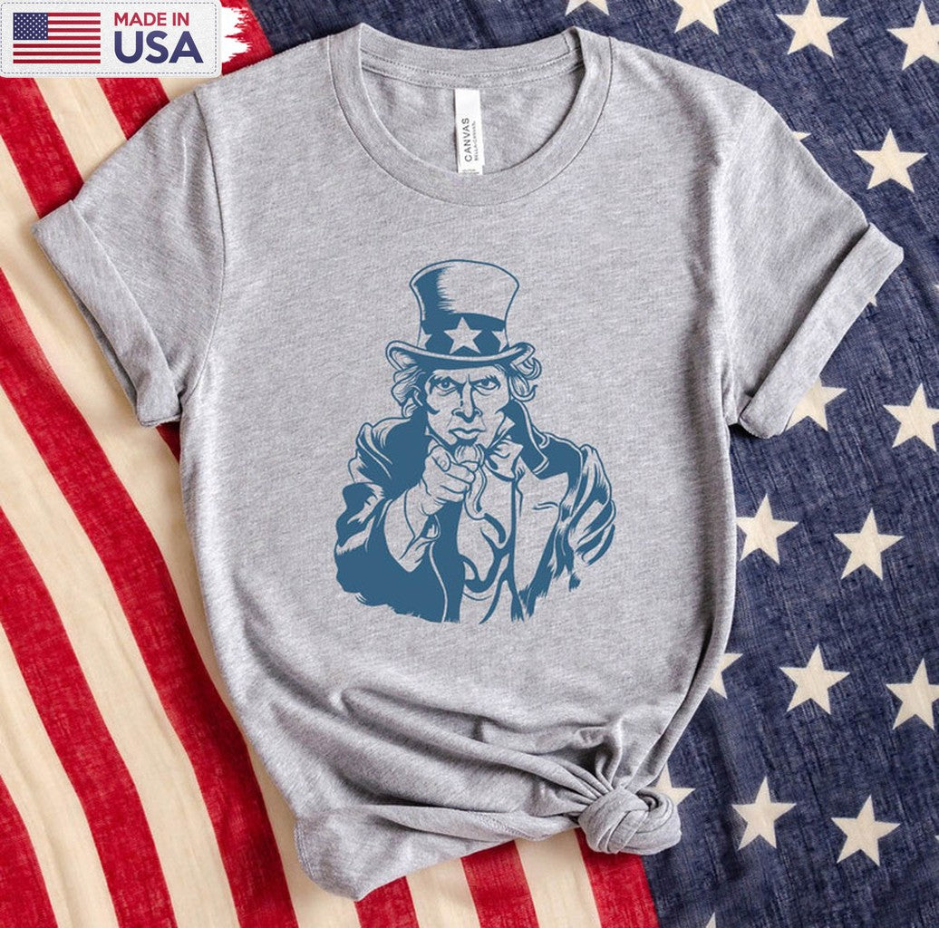 4th Of July Uncle Sam Memorial Day Shirt