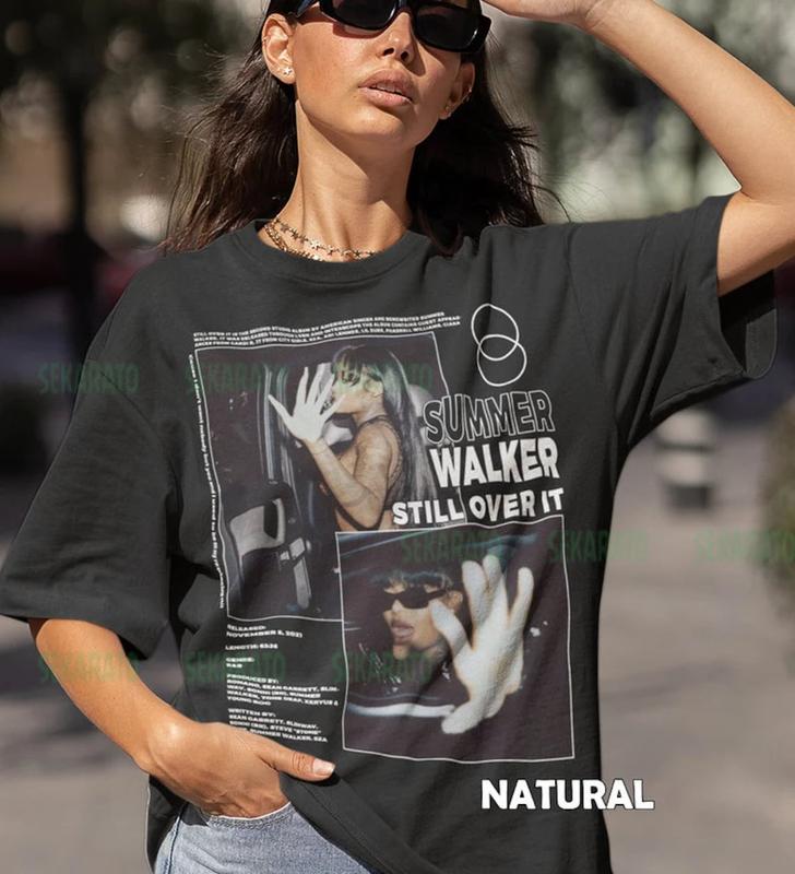 Still Over It - Summer Walker Shirt Retro Music T-shirt Summer Walker Music Inspired Sweatshirt Still Over it Tracklist Tee, Money man, rap hoodie,