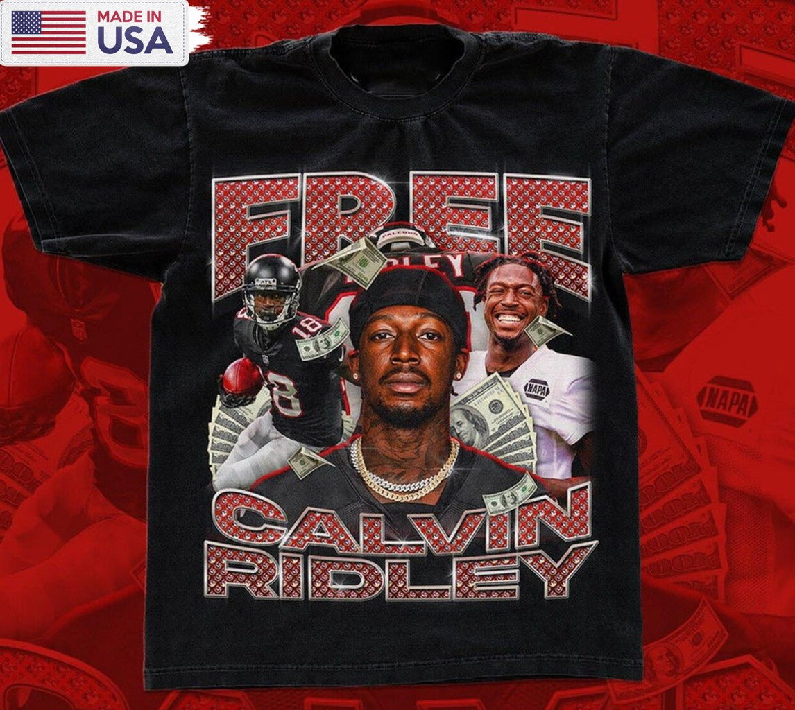 Calvin Ridley Shirt - Cordarrelle Patterson Long Sleeve Crewneck