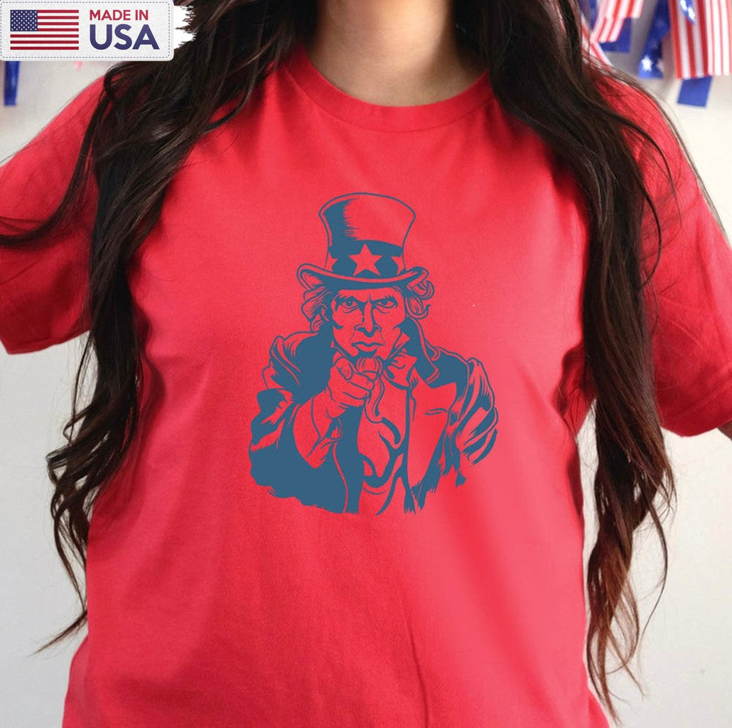 4th Of July Uncle Sam Memorial Day Shirt