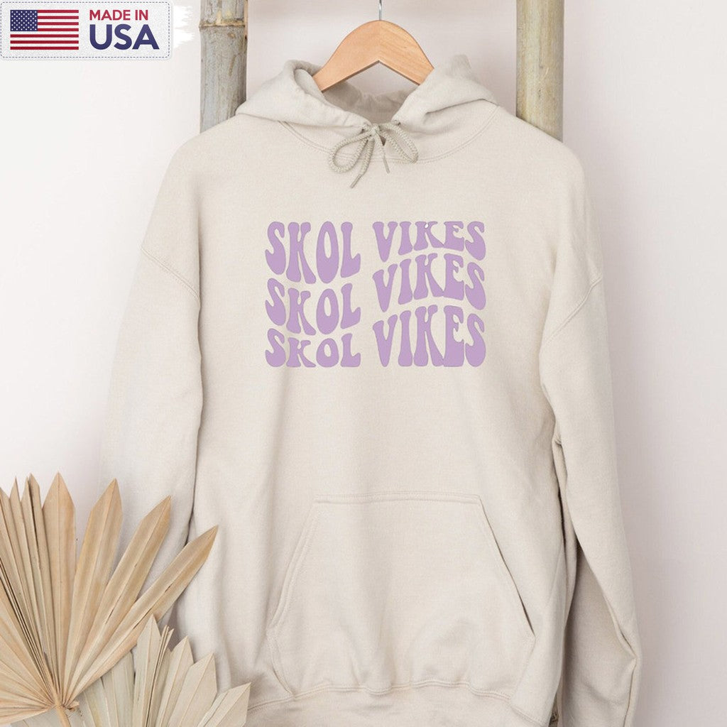 Skol Vikings Shirt - Minnesota Vikings Unisex Hoodie Sweatshirt