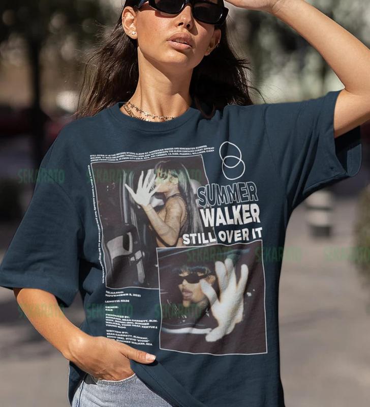 Still Over It - Summer Walker Shirt Retro Music T-shirt Summer Walker Music Inspired Sweatshirt Still Over it Tracklist Tee, Money man, rap hoodie,