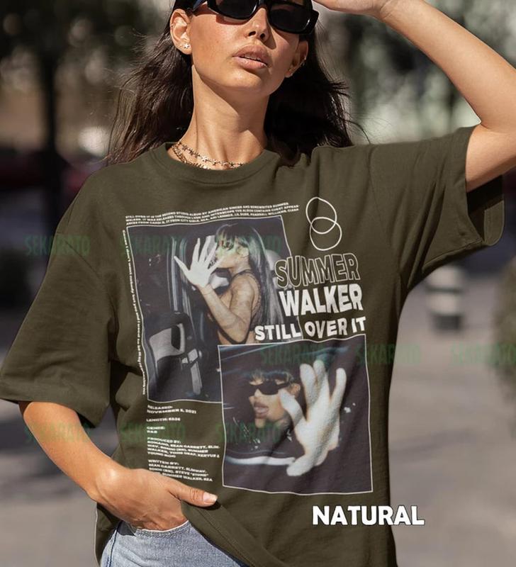 Still Over It - Summer Walker Shirt Retro Music T-shirt Summer Walker Music Inspired Sweatshirt Still Over it Tracklist Tee, Money man, rap hoodie,