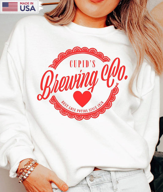 Cupid's Brewing Co Shirt, Valentine Tee