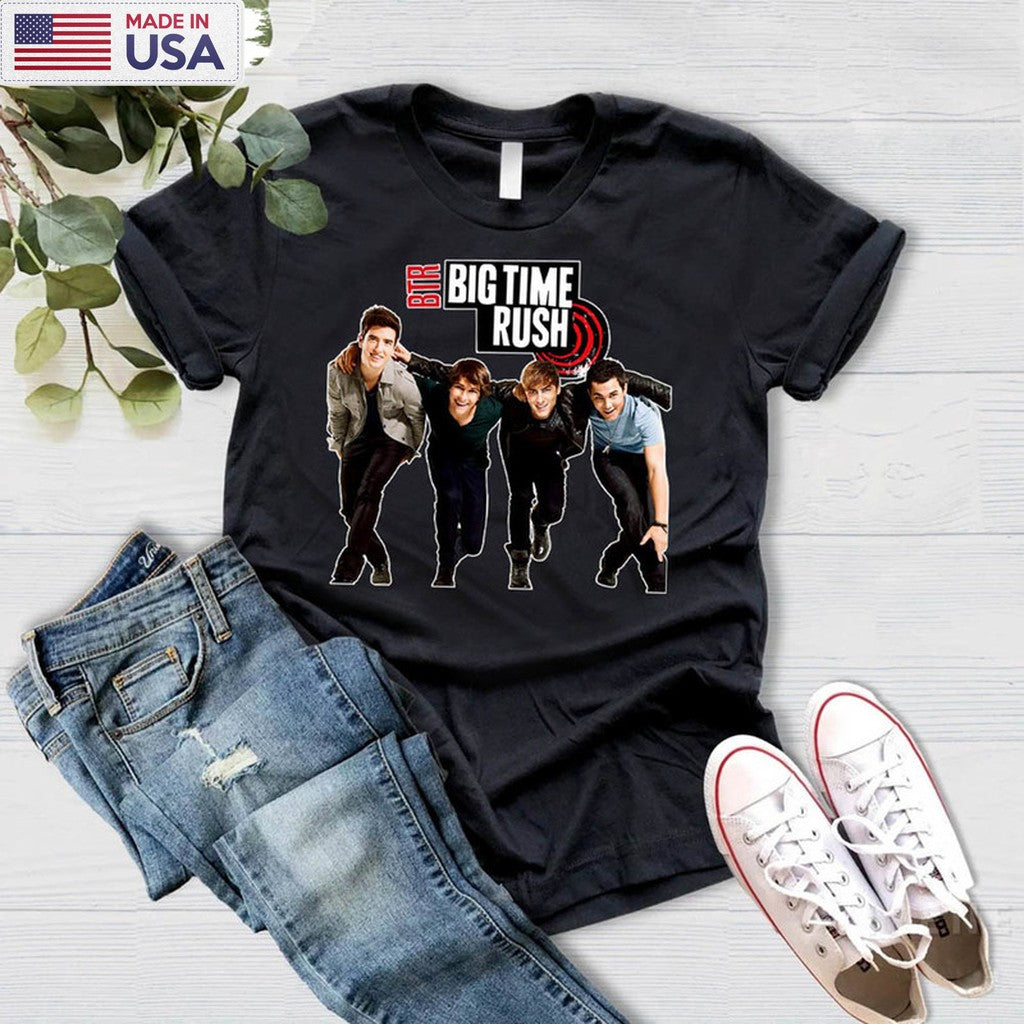 Big Time Rush Band Shirt, Btr Rush Tour 2023 Tee