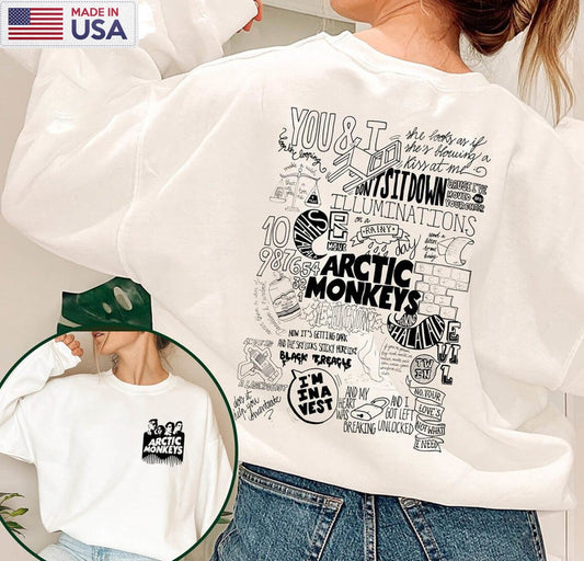 Arctic Monkeys 2023 Tour Shirt, Rock Band Unisex T-shirt Unisex Hoodie