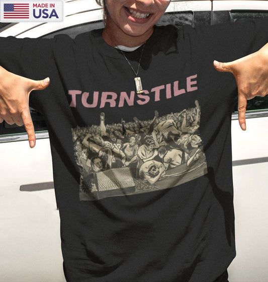 Turnstile Tour Shirt, Vintage Unisex Hoodie Long Sleeve