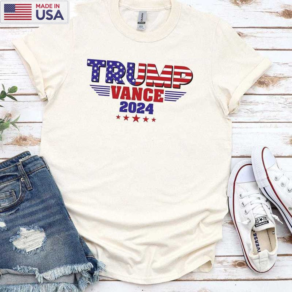 Groovy Trump Vance Shirt, Trump Vintage Unisex Tee