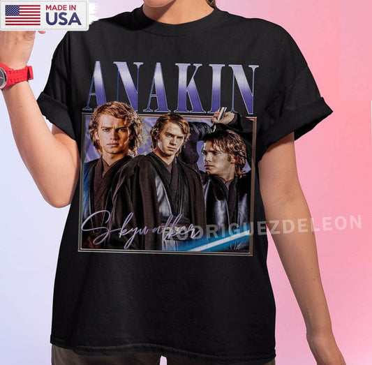 5 Limited Anakin Skywalker Vintage Shirt, Anakin Skywalker Unisex T-shirt Tee Tops