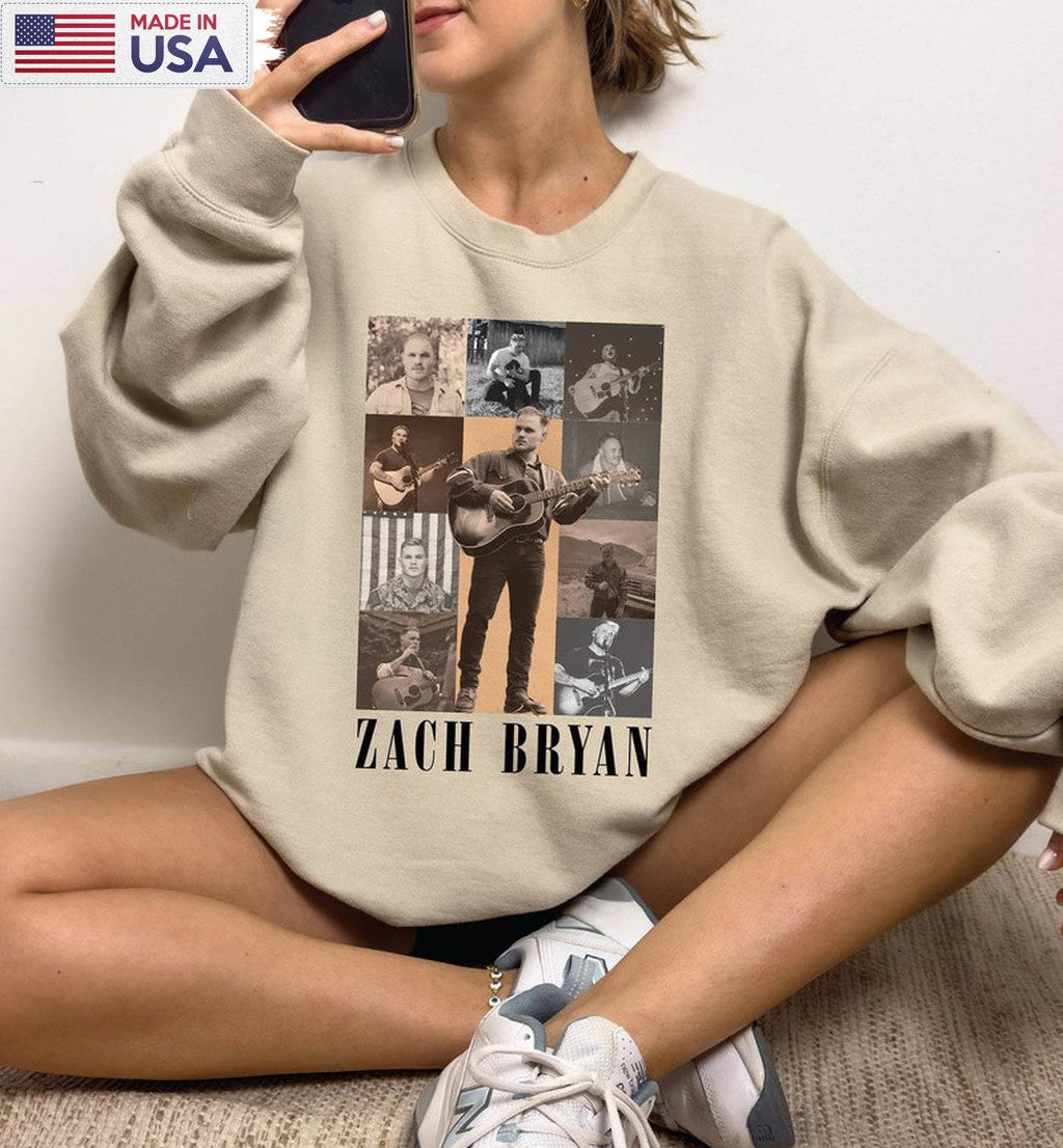 Zach Bryan Tour Limited Shirt, Must Have Zach Bryan Crewneck Unisex T Shirt