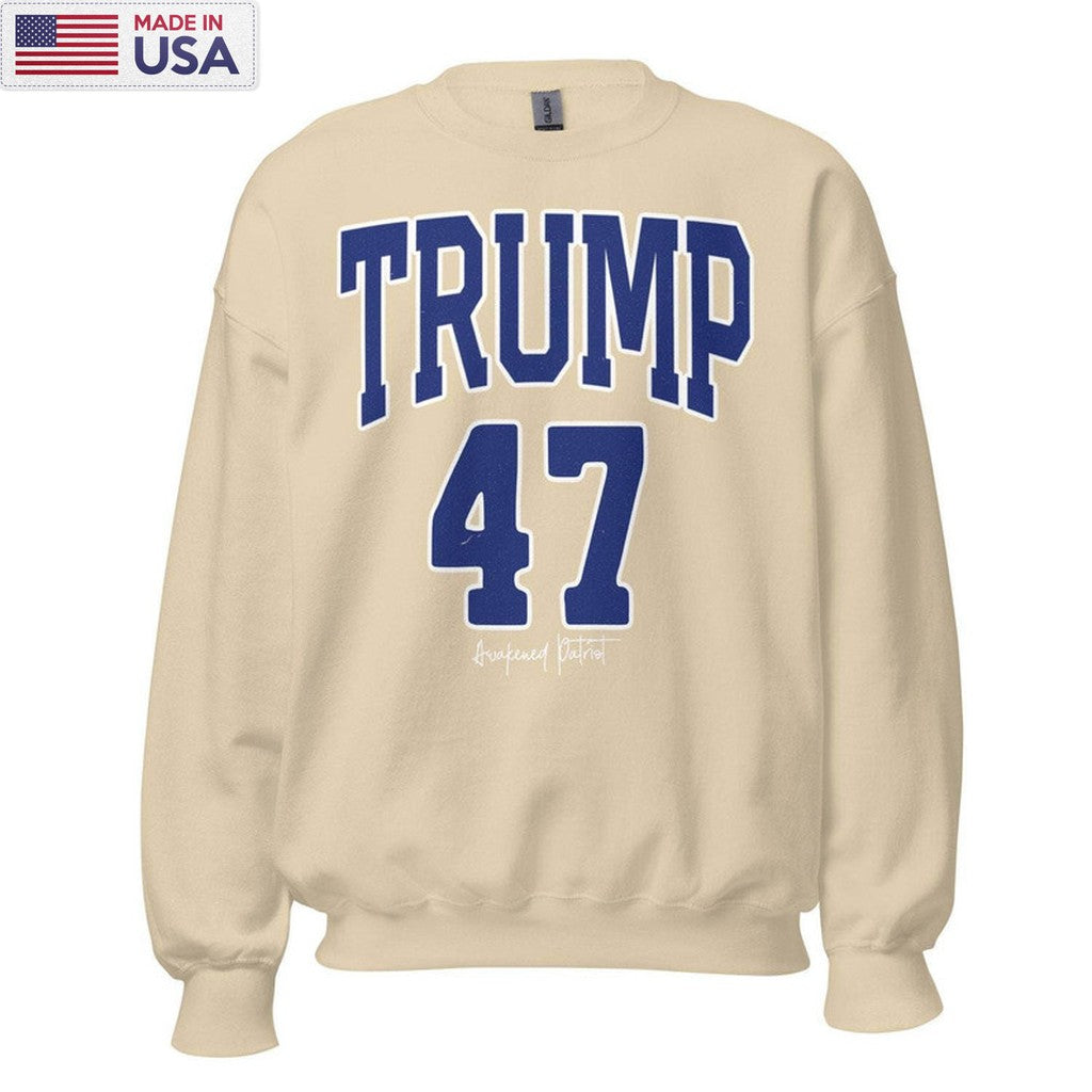 Awesome Trump Varsity Shirt, Awakened Patriot Varsity Style Trump 2024 T Shirt Hoodie